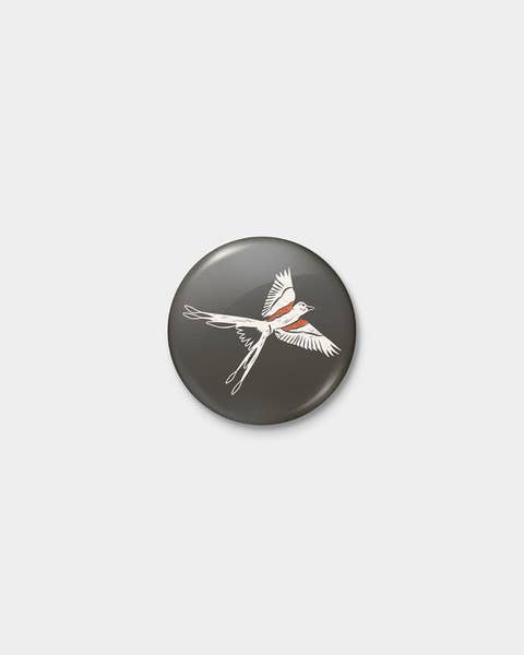 Scissortail Pinback Button
