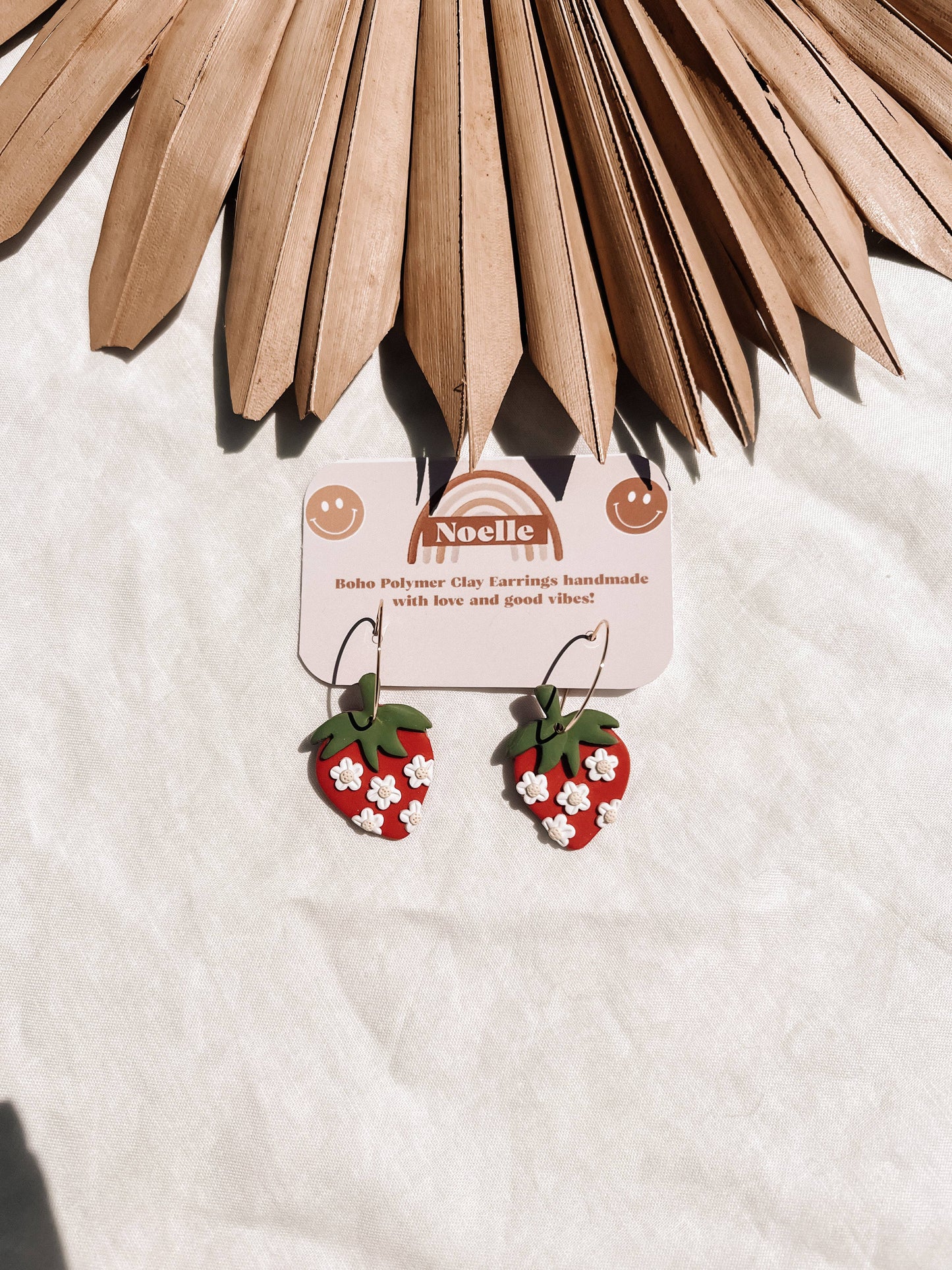 Daisy Strawberry Hoops