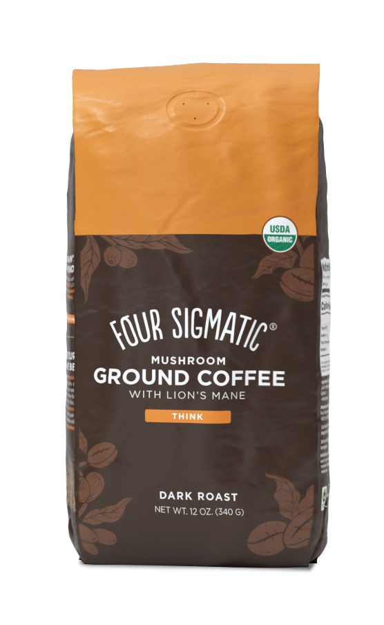 Mushroom Ground Coffee with Lion’s Mane