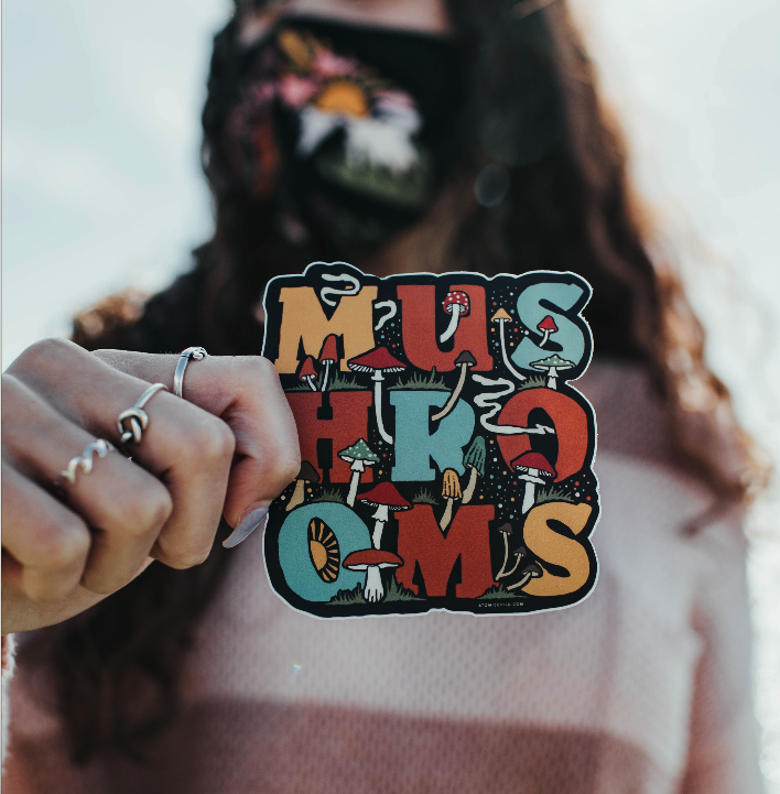 Shrooms Sticker