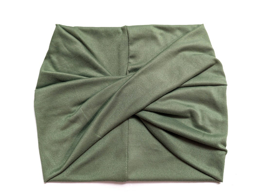 Meadow Green - Wide Headband | Turban | Twist | Yoga