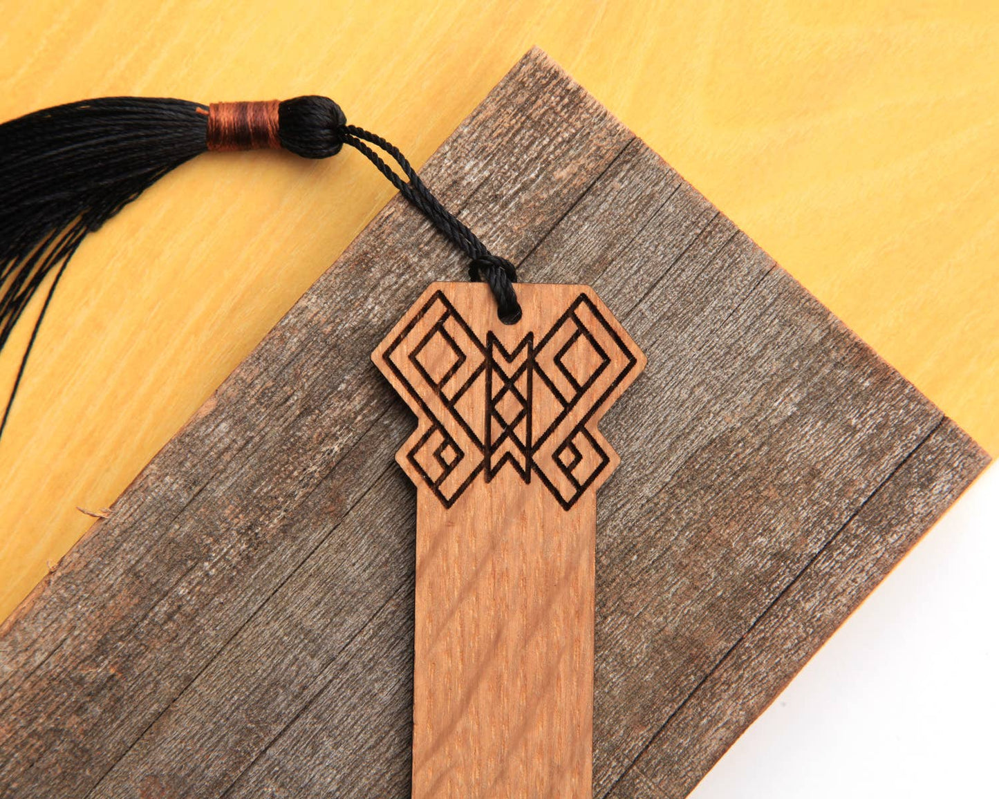 Butterfly | Bookmark | Oak