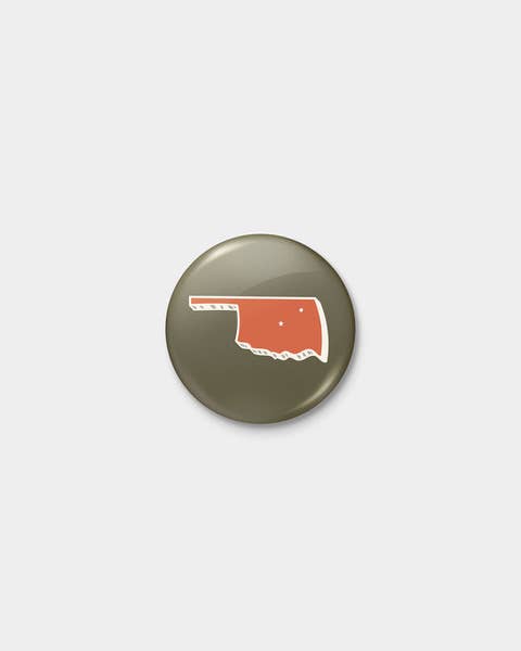Oklaland Pinback Button