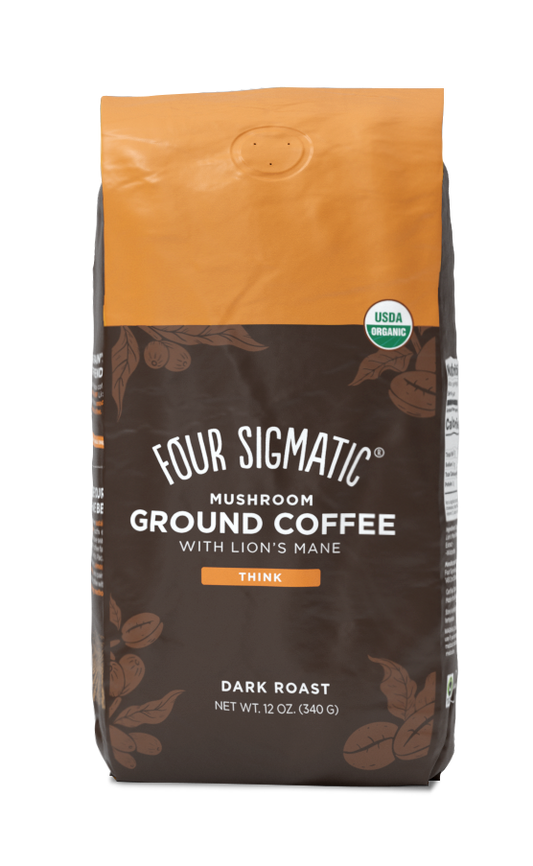 Mushroom Ground Coffee with Lion’s Mane