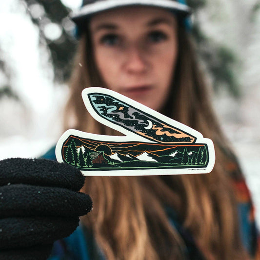 Pocket Knife Sticker